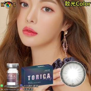 【散光】Lensme Torica Holoris 3Color Gray 토리카 홀로리스 3칼라 그레이 (난시 교정용) 每月抛棄散光彩妝隱形眼鏡